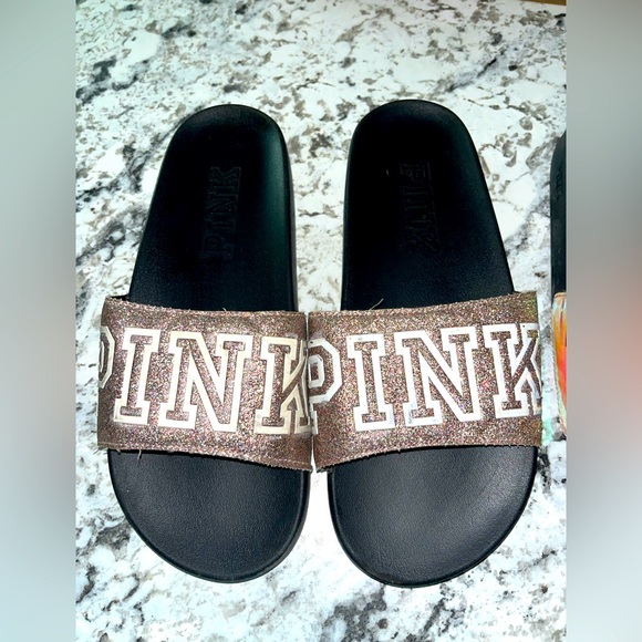 PINK Victorias Secret Slide Bundle - Picture 2 of 6